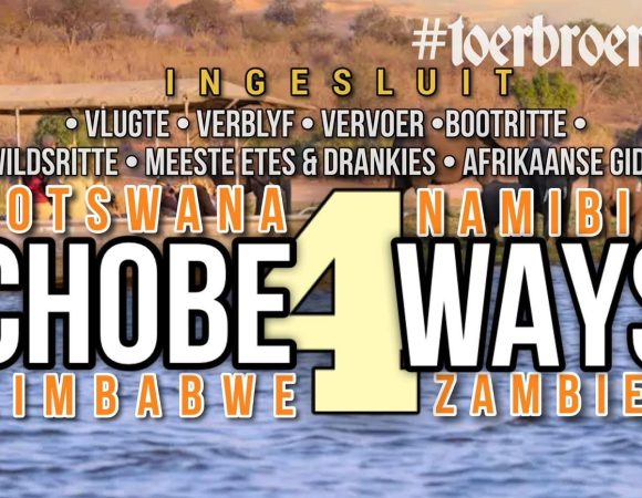 4 Lande Afrika Toer-  Zimbabawe, Zambië, Namibië en Botswana