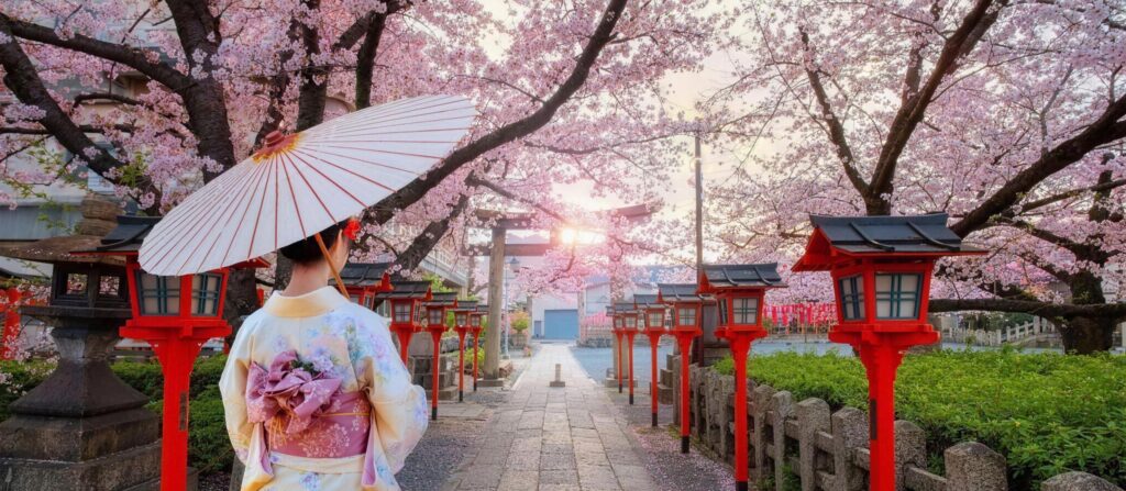 Japan Kersiebloeisels en Suid-Korea 2027, Tokio tot Busan